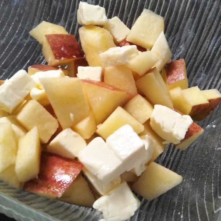 りんごとチーズの簡単デザート★お弁当にもぴったり